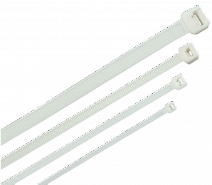 ITK Хомут-стяжка для кабеля 3,6х200мм нейлон белый (100шт)