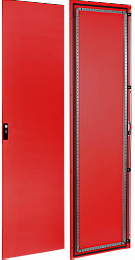 FORMAT Дверь металлическая 2000х600мм RAL3020 красная IEK