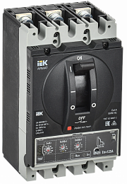ARMAT Автоматический выключатель в литом корпусе 3P типоразмер A 50кА 125А расцепитель электронный стандартный IEK