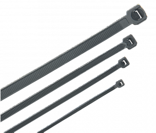 ITK Хомут-стяжка для кабеля 2,5х200мм нейлон черный (100шт)