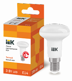 Лампа светодиодная R39 рефлектор 3Вт 230В 3000К E14 IEK