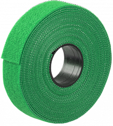 ITK Хомут-липучка для кабеля 20ммх5м зеленый (5м/рулон)
