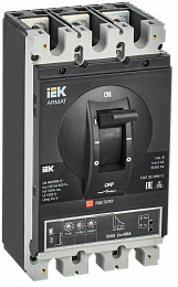 ARMAT Автоматический выключатель в литом корпусе 3P типоразмер H 100кА 400А расцепитель электронный стандартный IEK