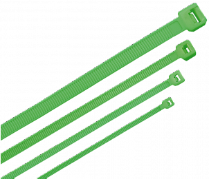 ITK Хомут-стяжка для кабеля 3,6х150мм нейлон зеленый (100шт)