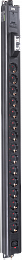 ITK BASE PDU вертикальный PV1111 22U 1 фаза 16А 15 розеток SCHUKO (немецкий стандарт) + 1 розетка C13 кабель 2,6м вилка SCHUKO (немецкий стандарт)