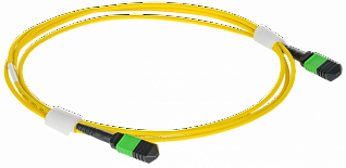 ITK Сборка кабельная MPO/APC female-MPO/APC female тип А 12ОВ SM OS2 1м