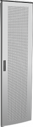 ITK Дверь перфорированная для шкафа LINEA N 47U 600мм серая