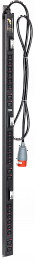 ITK BASE PDU вертикальный PV1113 38U 1 фаза 32А 18 розеток C13 + 6 розеток C19 кабель 3м вилка IEC60309 (промышленная)