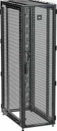 ITK by ZPAS Шкаф серверный 19" 42U 600х1200мм одностворчатые перфорированные двери черный РФ