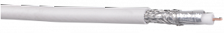 ITK Кабель коаксиальный RG11 для внутренней прокладки 75Ом проводник CCS 1,63мм FPE алюминевый экран 96x0,12мм ПВХ белый (305м)