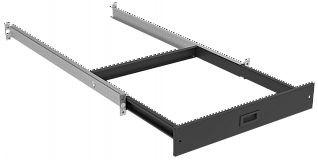 ITK by ZPAS Панель выдвижная защиты от опрокидывания шкафа для цоколя 600х1000мм черная