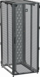 ITK by ZPAS Шкаф серверный 19" 42U 800х1000мм одностворчатые перфорированные двери черный РФ