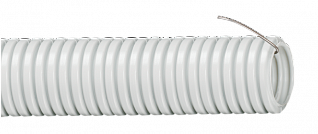 Труба гофрированная ПВХ d=16мм с зондом (50м) IEK
