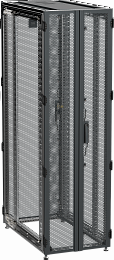 ITK by ZPAS Шкаф серверный 19" 45U 600х1000мм двухстворчатые перфорированные двери черный РФ