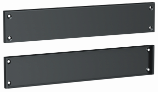 TITAN Панель цоколя ЩМП передняя/задняя 100х500мм RAL7021 (2шт/компл) IEK