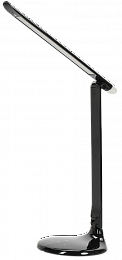 LIGHTING Светильник светодиодный настольный 2013 9Вт на подставке диммер ночник черный IEK