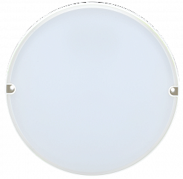 Светильник светодиодный ДПО 2008 18Вт IP54 6500К круг белый IEK