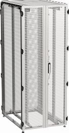 ITK by ZPAS Шкаф серверный 19" 42U 800х1000мм двухстворчатые перфорированные двери серый РФ