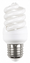 Лампа энергосберегающая КЭЛ-FS спираль Е27 11Вт 2700К Т2 IEK