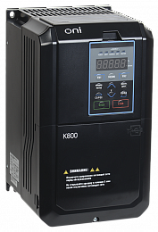 Преобразователь частоты K800 380В 3Ф 7,5-11кВт 18-24А серии ONI