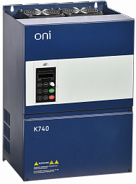 Преобразователь частоты K740 380В 3Ф 3,7-5,5кВт 9-13А встроенный тормоз Энкодер Profibus ONI