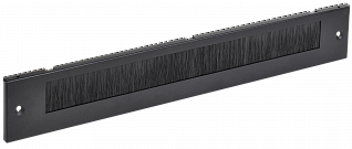 ITK by ZPAS Панель с щеточным вводом для цоколя 600мм черная