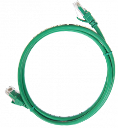 ITK Коммутационный шнур (патч-корд) кат.5E UTP 5м зеленый