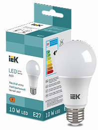 LED Bulb A60 950lm 4000K E27 IEK
