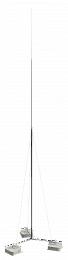 Комплект молниеприемника 9м с бетонным основанием (тренога) IEK